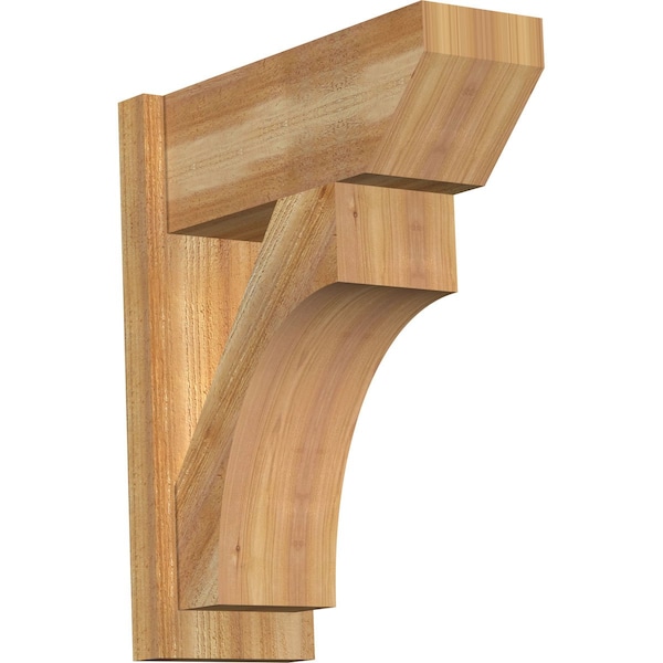 Ekena Millwork Westlake Slat Rough Sawn Outlooker, Western Red Cedar, 8"W x 20"D x 24"H OUT08X20X24WTL06RWR - main